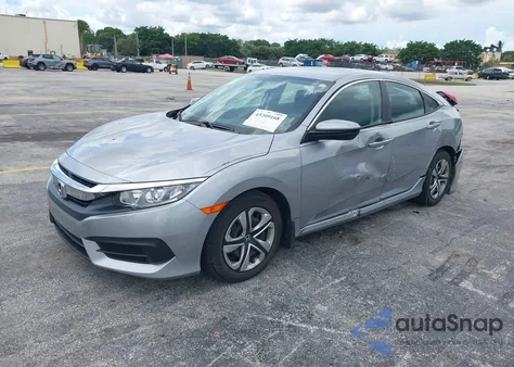 2016 Honda Civic Lx из США, поврежденный, VIN 19XFC2F59GE038621
